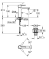 Смеситель для раковины Grohe Lineare 23106001