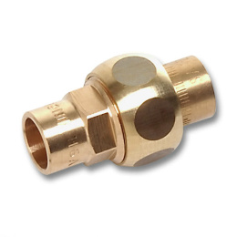 Сгон Sanha 4330, ВП-ВП, с плоским уплотнением, бронза, 42