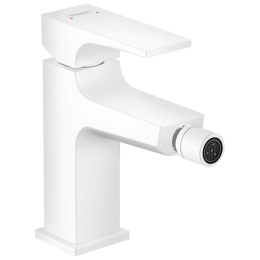 Смеситель для биде Hansgrohe Metropol, матовый белый