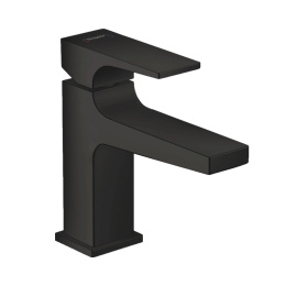 Смеситель для раковины Hansgrohe Metropol 100, матовый черный