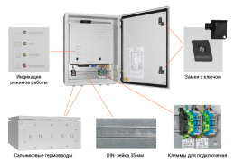 Уличный источник бесперебойного питания Бастион SKAT-UPS 600 IP65