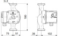 Циркуляционный насос Grundfos UPS 32-40 180