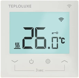 Терморегулятор Теплолюкс электронный Pontus wi-fi белый