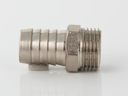 Штуцер для шланга VALTEC 3/4 х 20 мм VTr,650,N,0520 наружная резьба, никелированная латунь