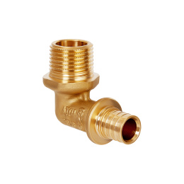 Угольник прямой переходной с наружной резьбой HOOBS , 25 x 3,5-R3/4