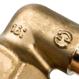 Угольник-переходник Stout с внутренней резьбой 16xG 3/4, SFA-0006-001634