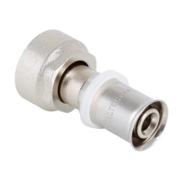 Фитинг коллекторный VALTEC для металлопластиковой трубы пресс 20(2,0) x 3/4 (евроконус)