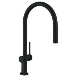 Смеситель для кухни Hansgrohe Talis M54 с вытяжным душем Talis M54, черный матовый 72802670