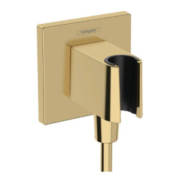 Подключение душевого шланга Hansgrohe Fixfit E 26889990, золото