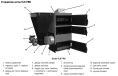 Твердотопливный напольный котел отопления Kentatsu VLK PRK-60 70кВт