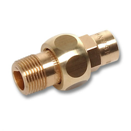 Сгон Sanha 4341g, ВП-НР, самоуплотняющийся, бронза, 22x1/2