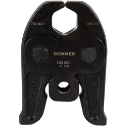 Пресс-клещи Rommer V-профиль, 28 для труб из нержавеющей стали и медных