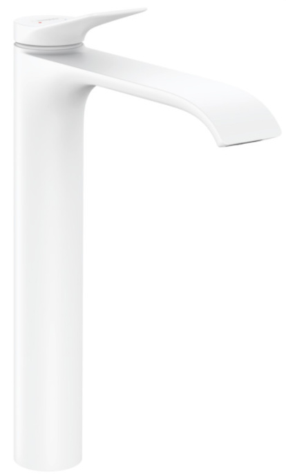 Смеситель для раковины Hansgrohe Vivenis, матовый белый 75040700