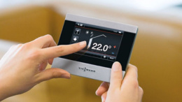 Напольный газовый котел отопления Viessmann Vitogas 100-F 29 кВт с Vitotronic 100 Тип KC4B GS1D875