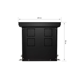 Внутрипольный конвектор с естественной конвекцией Royal Thermo 190/200/800-RG-U-DB