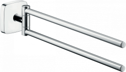 Полотенцедержатель двойной Hansgrohe PuraVida 41512000