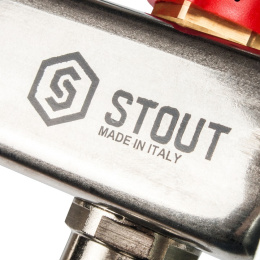 Коллектор Stout из нержавеющей стали в сборе с расходомерами 1/3/4x12, SMS 0907 000012
