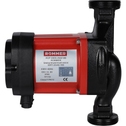 Циркуляционный насос Rommer с частотным регулированием PROFI ERTI 25/40-180 с гайками и теплоизоляцией