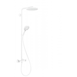Душевая система Hansgrohe Raindance Select Showerpipe S 240 PowderRain, матовый белый
