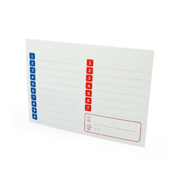 Комплект маркировочных наклеек UNI-FITT Универсальные (2 листа)