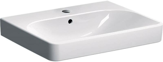 Раковина Geberit Smyle Square 60x48 белая