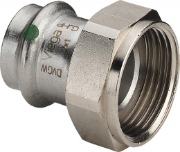 Соединение Viega с накидной гайкой 54 мм х G 2 3/8 НГ, Sanpress Inox, модель 2363