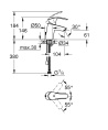 Смеситель для раковины Grohe Eurosmart New 33188002