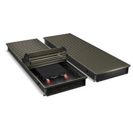 Внутрипольный конвектор с естественной конвекцией Royal Thermo 90/400/1200-DG-U-DB