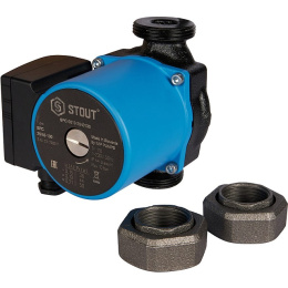 Циркуляционный насос Stout 25/40-130 мм