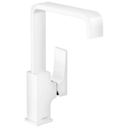 Смеситель для раковины Hansgrohe Metropol 230, матовый белый