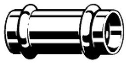 Муфта медная Viega Profipress с SC-Contur d=54 (арт. 292 720)
