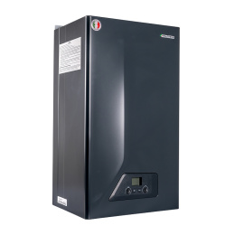 Настенный газовый двухконтурный котел отопления Italtherm CITY CLASS 25 F Black Moon Heating (301051A87графит)