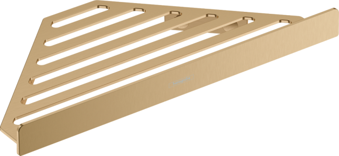 Корзинка Hansgrohe AddStoris угловая шлифованная бронза 41741140