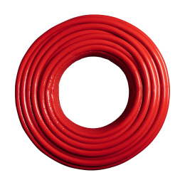 Труба из сшитого полиэтилена (PE-Xa) Usystems Radi Pipe PN10 16x2,2 в теплоизоляции 6 мм красной