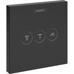 Вентиль Hansgrohe ShowerSelect 3 потреб BBR 15764670, матовый черный