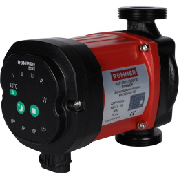Циркуляционный насос Rommer с частотным регулированием PROFI ERTI 25/60-130 с гайками и теплоизоляцией