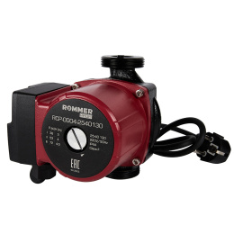 Циркуляционный насос Rommer трехскоростной Profi 25/40-130
