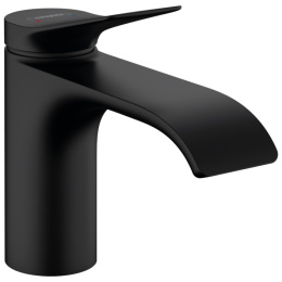 Смеситель для раковины чаши Hansgrohe Vivenis 80, матовый черный