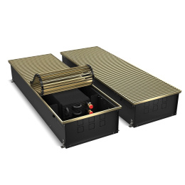 Внутрипольный конвектор с естественной конвекцией Royal Thermo 190/400/2000-RG-U-LB