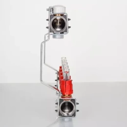 Блок коллекторный VALTEC с расход. 1х4 вых Евроконус 3/4