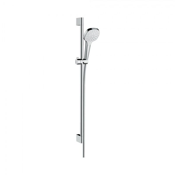 Душевой гарнитур Hansgrohe Croma Select E, 90 см, белый/хром