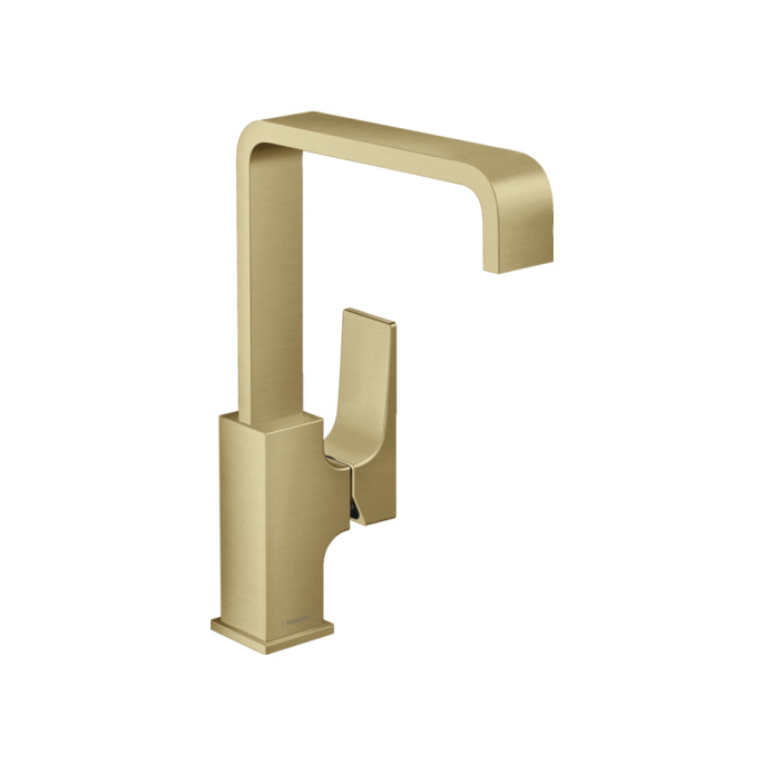Смеситель для раковины Hansgrohe Metropol 230, бронза