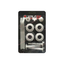 Комплект для монтажа радиаторов Valfex с 3-мя кронштейнами 1/2