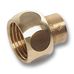 Разъемное соединение Sanha 4359g, ВП, с плоским уплотнением, бронза, 22x11/4