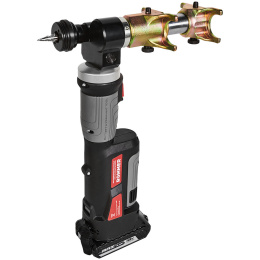 Комплект аккумуляторного инструмента Rommer для аксиальных фитингов (4 насадки: 16x2.0 и 16x2.2; 20x2.8; 25x3.5; 32x4.4)