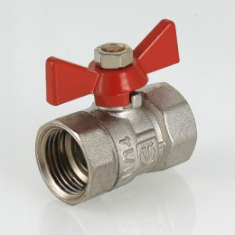 Кран шаровой VALTEC Compact 1/2 ВВ, бабочка