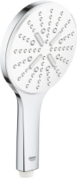 Ручной душ Grohe 26544LS0 Rainshower SmartActive 130 III, белая луна