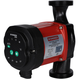 Циркуляционный насос Rommer с частотным регулированием PROFI ERTI 32/40-180 с гайками и теплоизоляцией