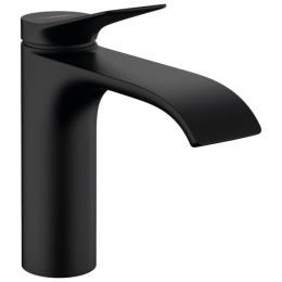 Смеситель для раковины Hansgrohe Vivenis 110, матовый черный