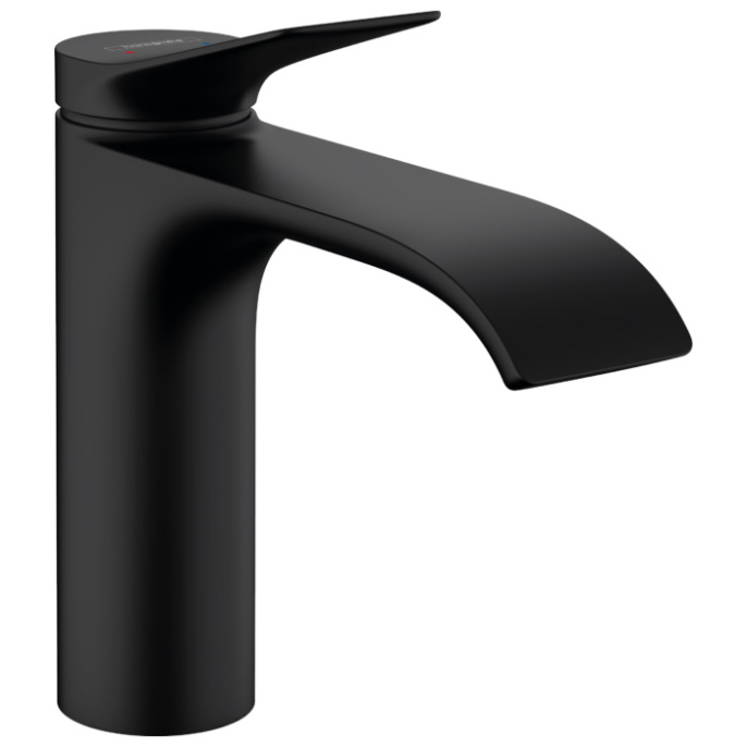 Смеситель для раковины Hansgrohe Vivenis 110, матовый черный